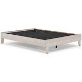Socalle Light Natural Queen Platform Bed
