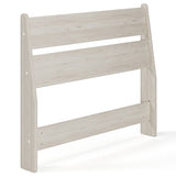 Socalle Light Natural Twin Panel Headboard