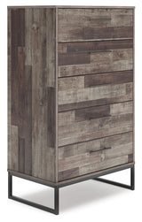 Neilsville Multi Gray Chest Of Drawers