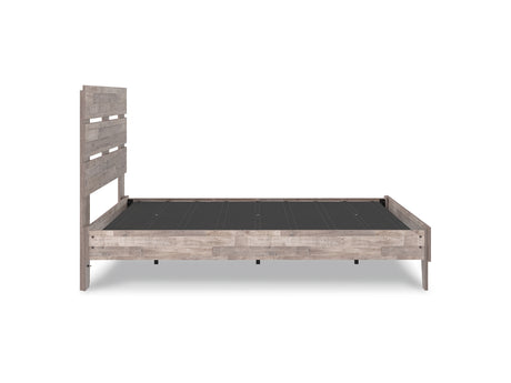 Neilsville Whitewash Queen Panel Platform Bed