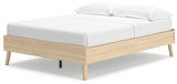 Cabinella Natural Full Platform Bed