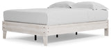 Shawburn Whitewash Full Platform Bed