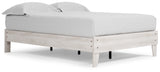 Shawburn Whitewash Full Platform Bed