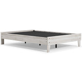 Shawburn Whitewash Full Platform Bed