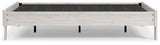 Shawburn Whitewash Full Platform Bed