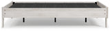 Shawburn Whitewash Full Platform Bed