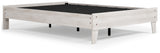 Shawburn Whitewash Full Platform Bed