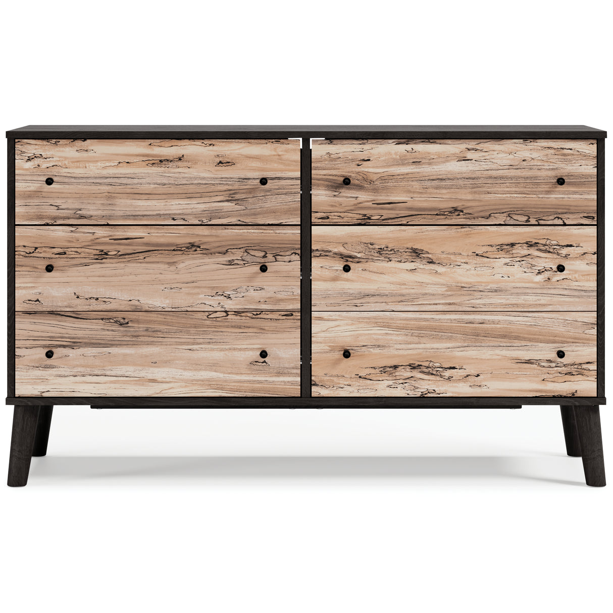 Piperton Two-Tone Brown/Black Dresser