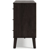 Piperton Two-Tone Brown/Black Dresser
