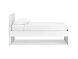 Onita White Twin Panel Platform Bed