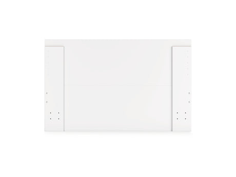 Onita White Queen Panel Platform Bed With 1 Side Storage