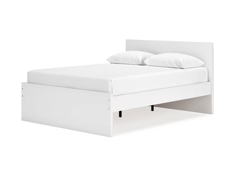 Onita White Queen Panel Platform Bed