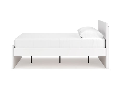 Onita White Queen Panel Platform Bed