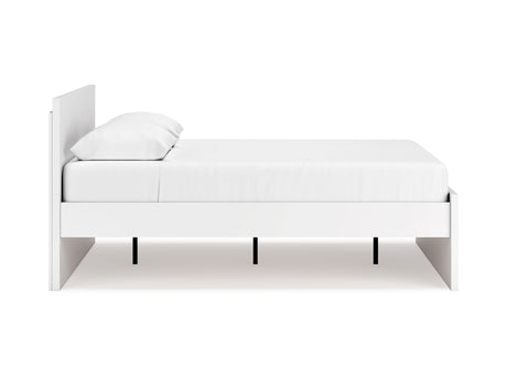 Onita White Queen Panel Platform Bed