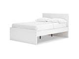 Onita White Full Panel Platform Bed