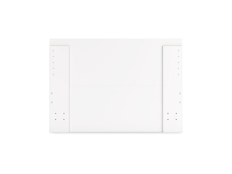 Onita White Full Panel Platform Bed