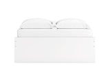 Onita White Queen Platform Bed With 2 Side Storage