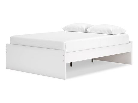 Onita White Queen Platform Bed