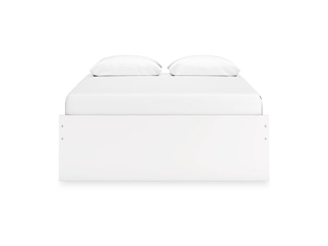Onita White Queen Platform Bed