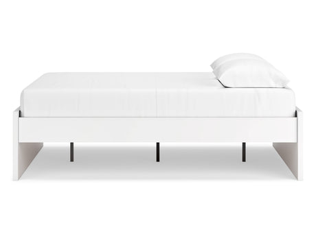 Onita White Queen Platform Bed