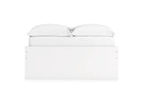 Onita White Full Platform Bed With 2 Side Storage