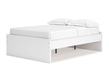Onita White Full Platform Bed
