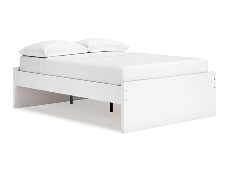 Onita White Full Platform Bed