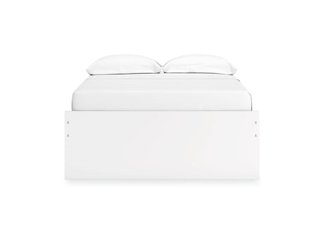 Onita White Full Platform Bed