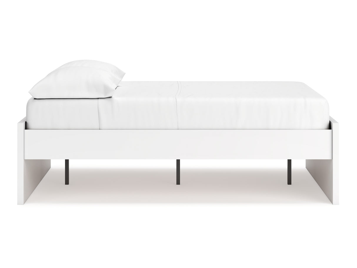 Onita White Full Platform Bed