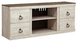 Willowton Whitewash 60" Tv Stand