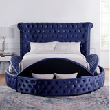 Sansom - Queen Bed - Blue