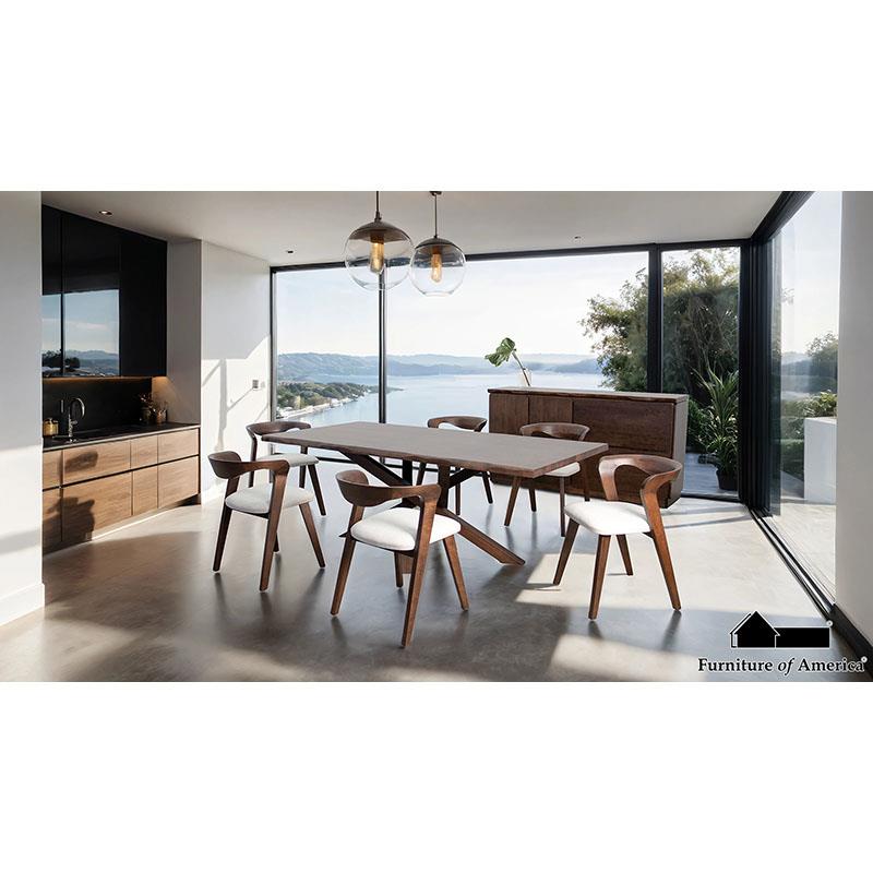 Logstor Mid-Century Modern Dining Table