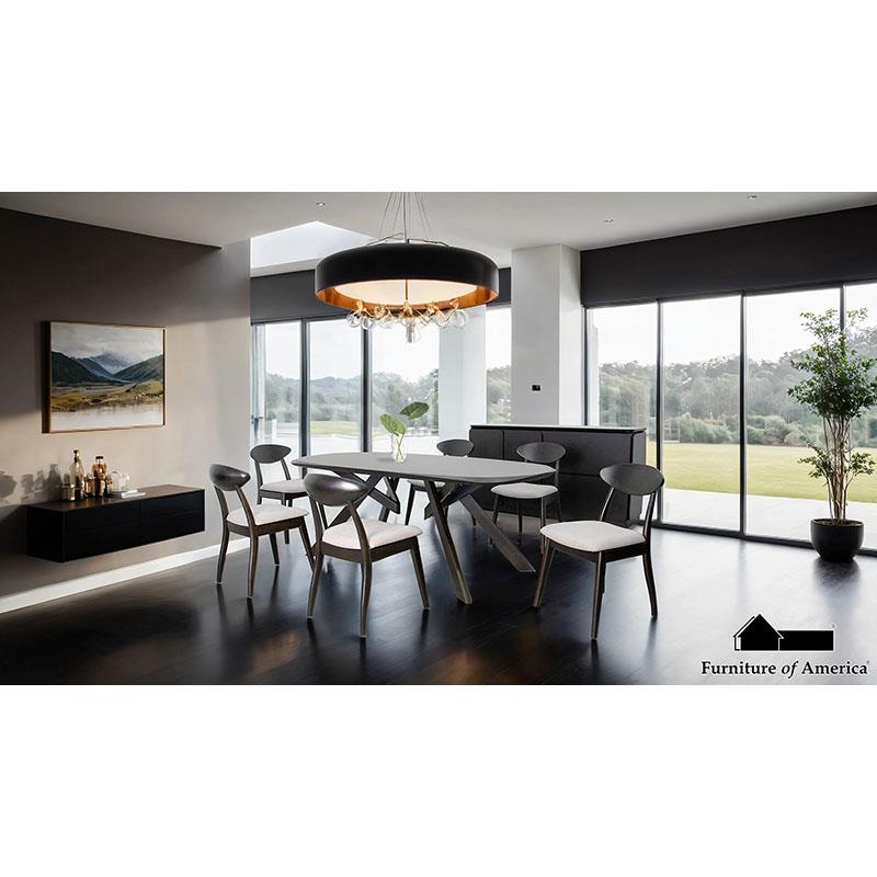 Sargans Mid-Century Modern Dining Set