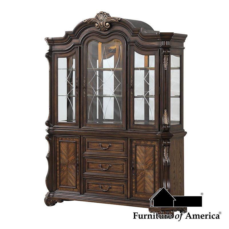Leovanni Traditional Hutch Buffet
