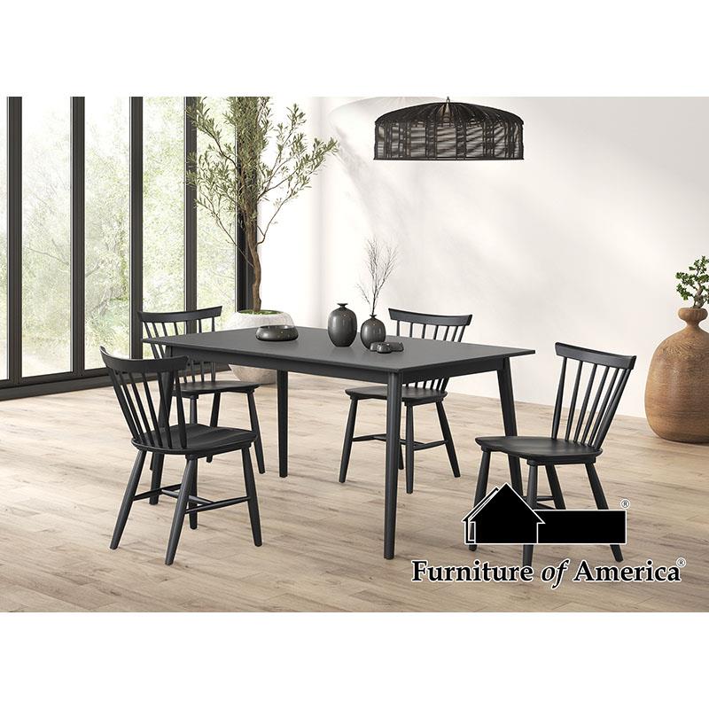 Beale Mid-Century Modern Dining Set