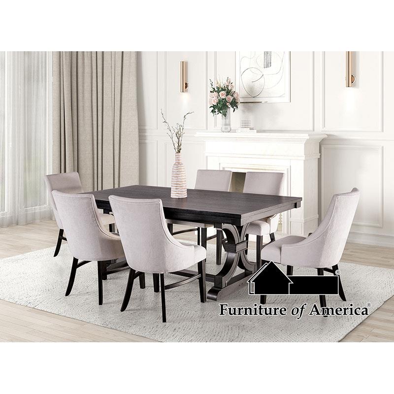 Gosport Black Dining Table