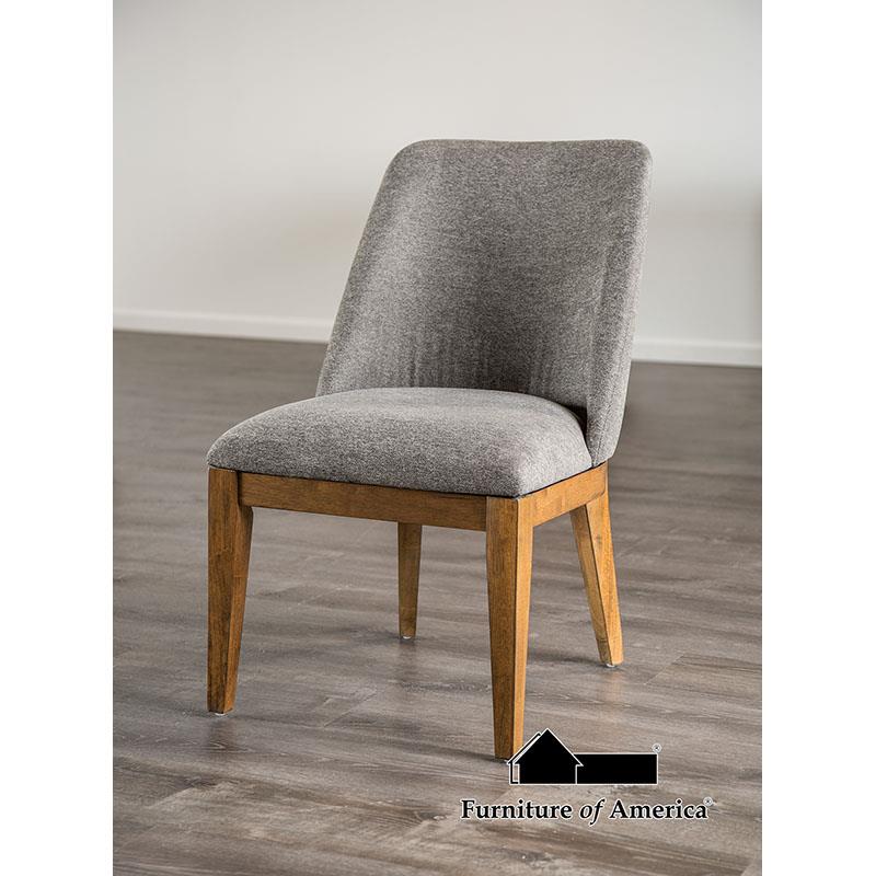 Mandal Chestnut/Gray Chair