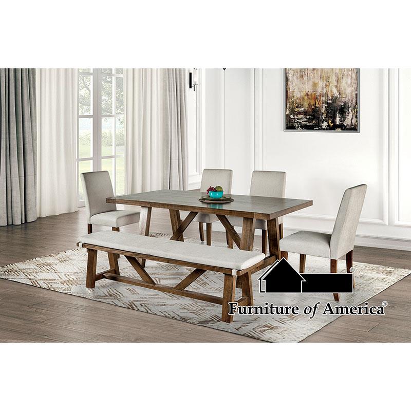Losone Brown Dining Table