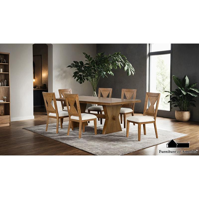 Johannes Rustic Farmhouse Dining Set