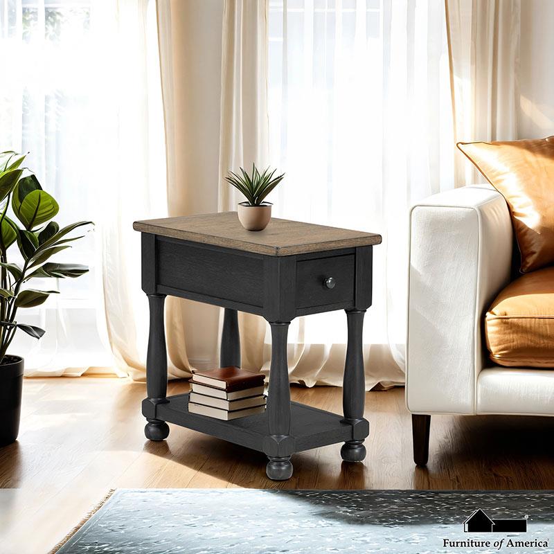 Neue Mills Modern Farmhouse Chairside Table