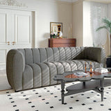 Aversa Charcoal Gray Sofa