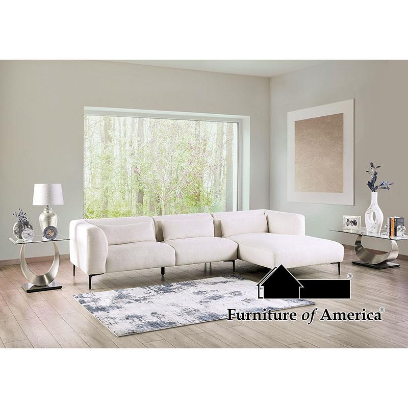 Paderborn Linen White Sectional