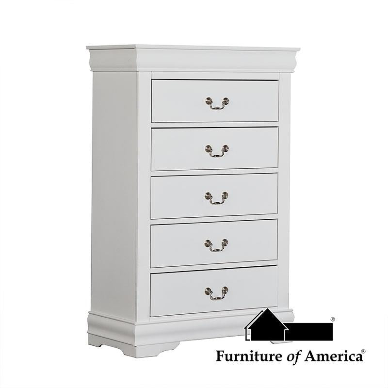 Louis Philippe White Chest