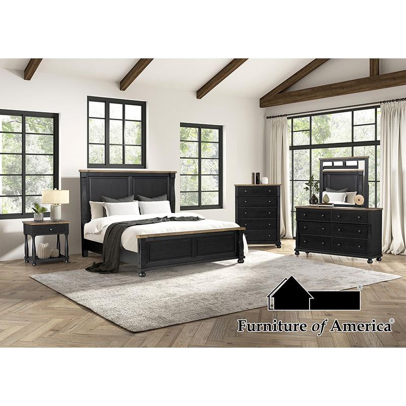 Neue Mills Modern Farmhouse Bed