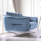 Civellutino Light Blue Loveseat