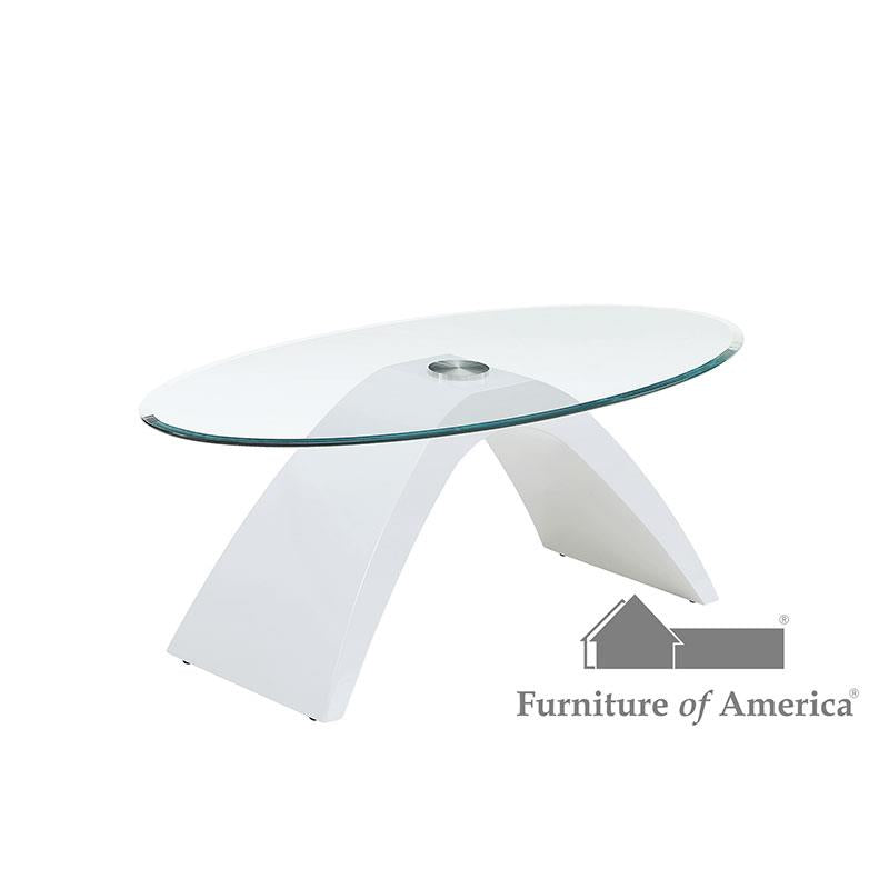 Nahara White Coffee Table