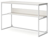 Deznee White Home Office Desk