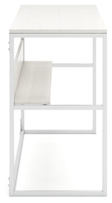 Deznee White Home Office Desk