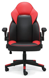 Lynxtyn Red/Black Home Office Chair