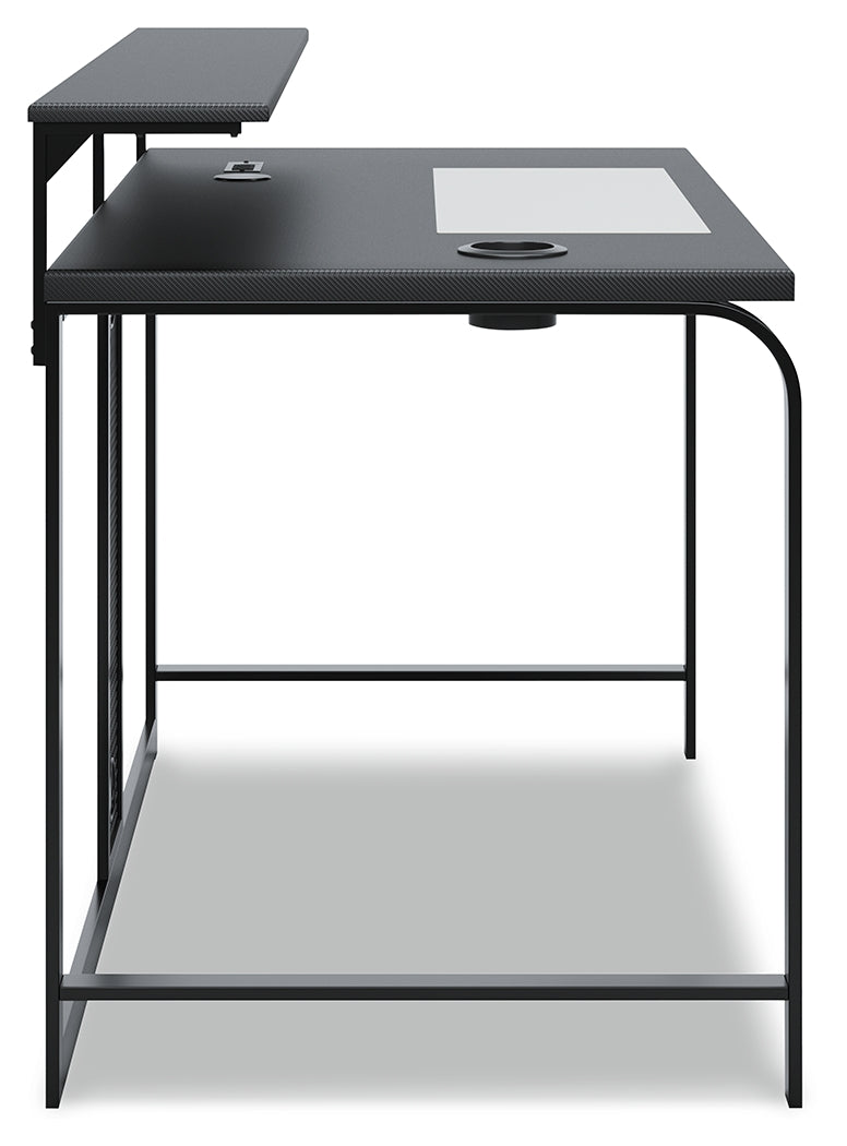 Lynxtyn Black 48" Home Office Desk